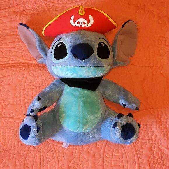 Toreba Disney Pirate Stitch Japan Exclusive Stuffed Animal Plush - Picture 1 of 6
